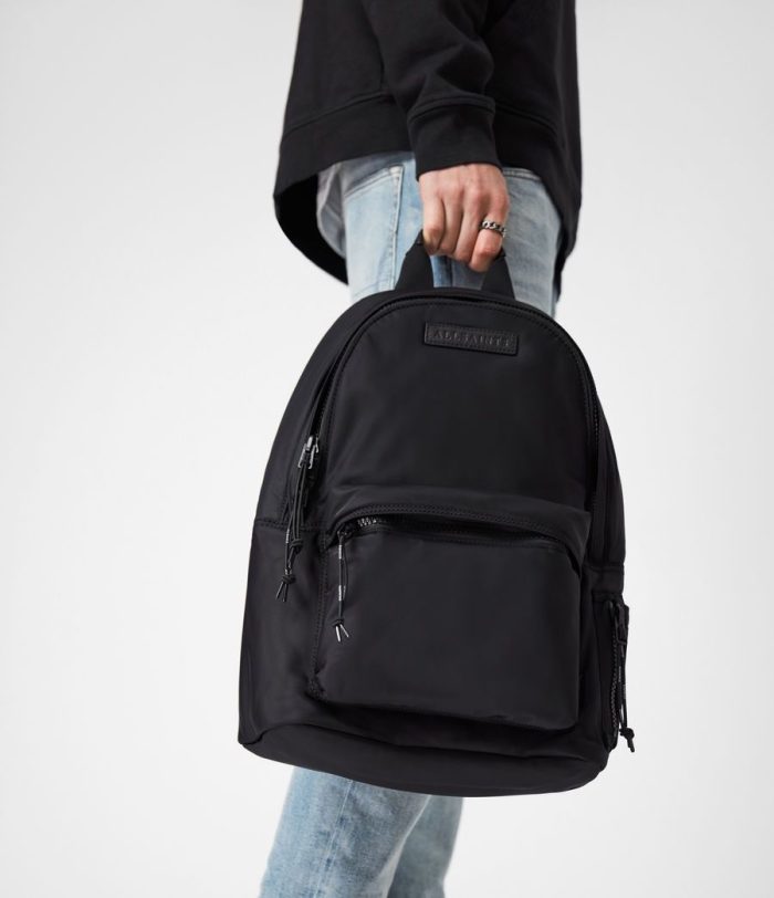Arena black backpack bag for men - Image 3