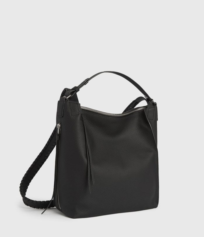 Kita small black leather backpack bag for women - Image 4
